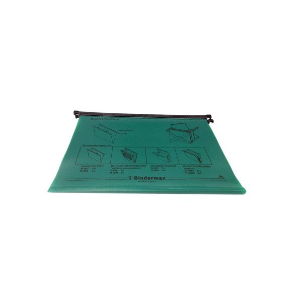 Bindermax Plastic suspension files F/S size Green
