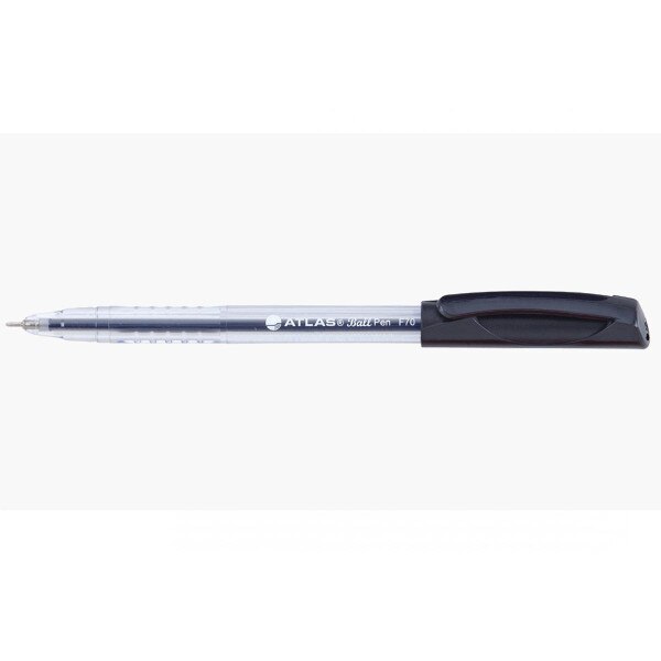 Atlas Ball Point Pen Black 1.0mm Pack Of 10
